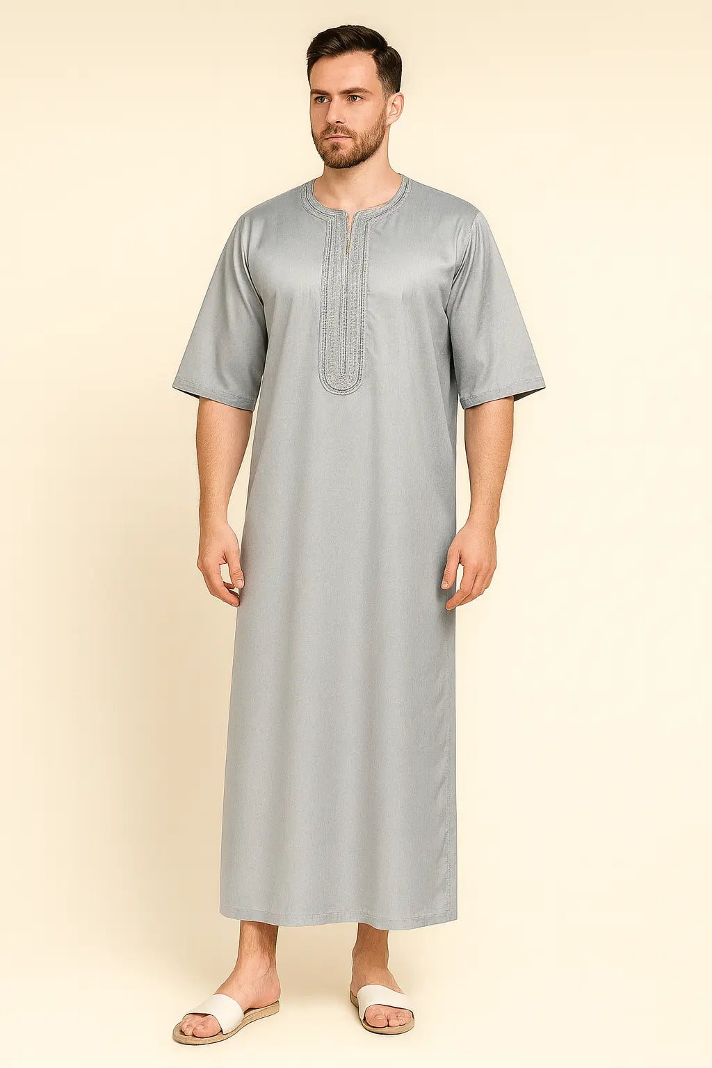 Moroccan Thobe for Men | Elegant Islamic Wear Online