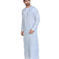 Lightweight Omani Thobe – Imported Vietnam Fabric, Zip Closure