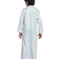 Boy’s Jubba in Lightweight Vietnam Fabric – Zip Closure for Comfort & Style.