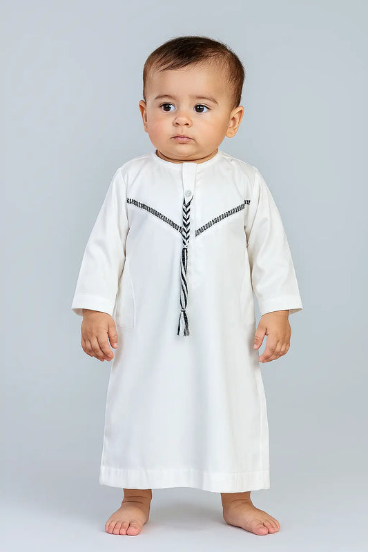 Omani thobe for 6 month baby boys 