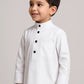 Boys’ Saudi-Style Thobe in Premium Vietnam Fabric | Kids Islamic Jubba - 6-7 year