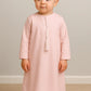 Kids’ Pink Omani Polyester Thobe Jubba – Boys thobe  in india - 4-5 year