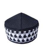 Black islamic cap for namaz