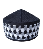 Black islamic cap for namaz