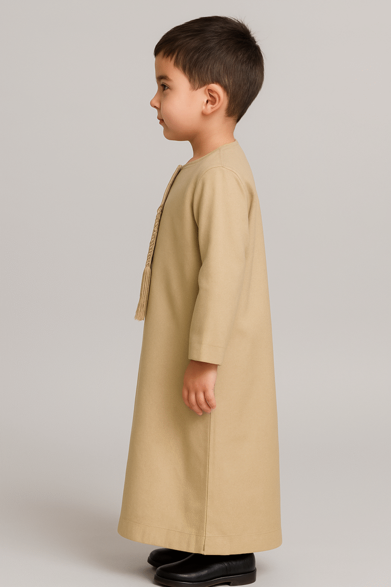 Boys Omani Polyester Thobe Jubba – Boys thobe under 600 in india