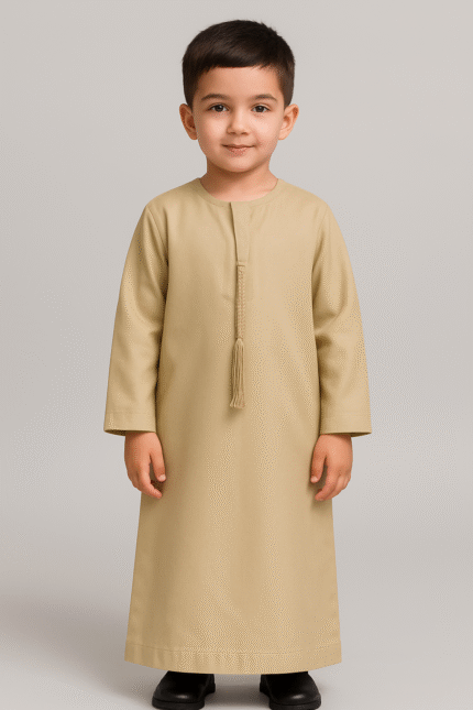 Boys  Omani Polyester Thobe Jubba – Boys thobe under 600 in india