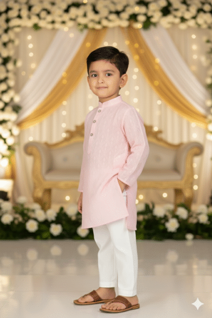 lucknowi chicken kurta for boys