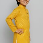 Premium Impoted Cotton Lucknowi Chikankari Kurta for Kids | Baby Boy Pure Cotton Chikankari Kurta Set | Wedding Kurta for Boys