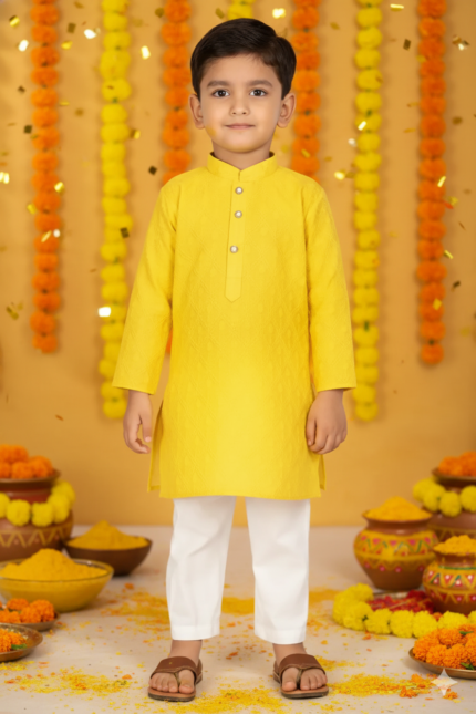 haldi special kurta for boys