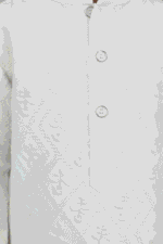 Chikankari Embroidered Cotton Kurta and Pyjama Set |Mandarin Collar Kurta | Schifli Kurta Set Ideal for Wearing Wedding, Diwali Eid and Other Festival - Image 4