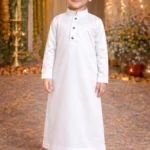 Premium Cotton Arabic Jubba Thobe for Boys | Ramadan & Eid Wear | Soft Comfortable Fabric | Hand-Tailored Stitching | Jubba for Baby Boys & Kids