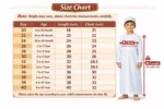 Premium Cotton Arabic Jubba Thobe for Boys | Ramadan & Eid Wear | Soft Comfortable Fabric | Hand-Tailored Stitching | Jubba for Baby Boys & Kids - Image 4