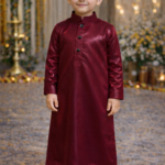 Isliba Maroon Thobe for boy and men