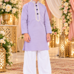 Embroidered Short kurta Pajama for Boys | Wedding Wear Ethnic Outfit for Kids | Traditional Kurta Set for Wedding & Festive Occasions