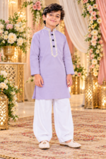 Embroidered Short kurta Pajama for Boys | Wedding Wear Ethnic Outfit for Kids | Traditional Kurta Set for Wedding & Festive Occasions